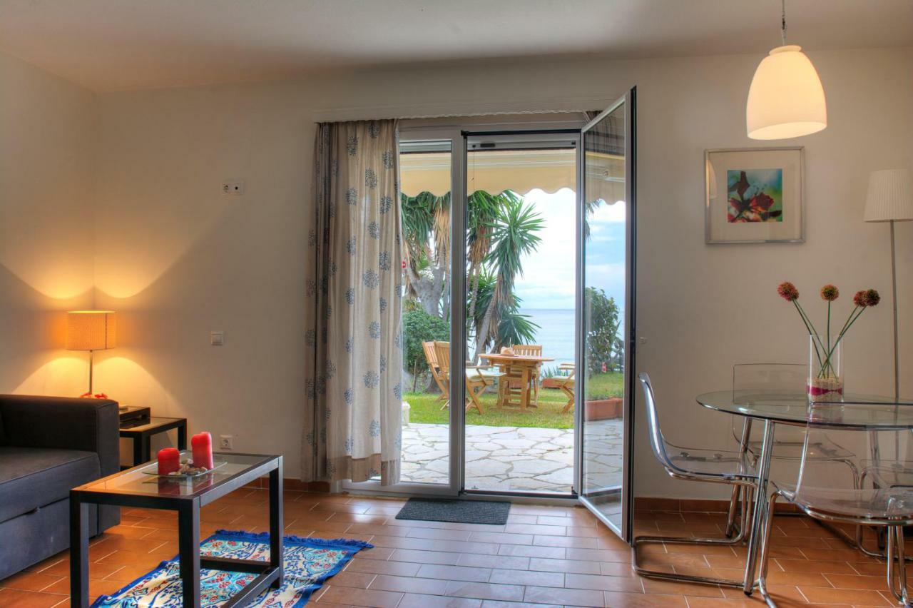 Karni Glyfada Kerkyra Apartman Pélekasz Kültér fotó